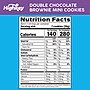 HighKey Gluten Free Double Chocolate Brownie Cookies, 2 oz., 6 Packs/Box, 6/Pack (600-00273 )~#|#~sp172152481_sc7