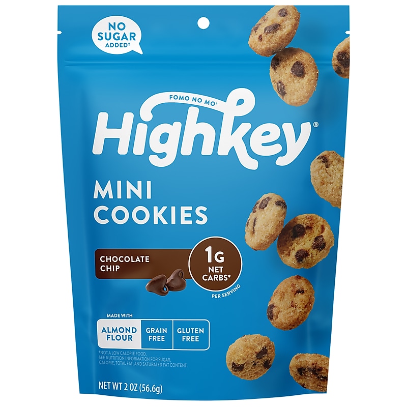 HighKey Gluten Free Chocolate Chip Cookies, 2 oz., 6 Packs/Box, 6/Pack ( 600-00270) image 1