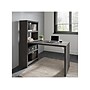 Bush Business Furniture Echo 56W Bookcase Desk, Charcoal Maple (KI60307-03)~#|#~sp172241302_sc7