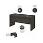 Bush Business Furniture Echo 60"W Bow Front Desk, Charcoal Maple (KI60305-03)~#|#~sp172241311_sc7
