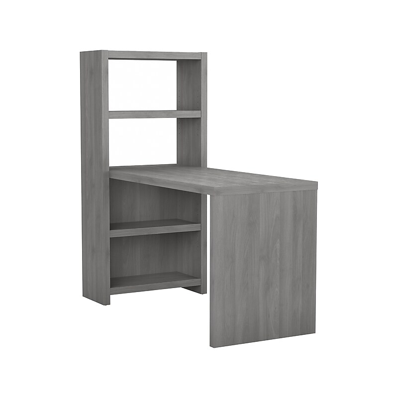Bush Business Furniture Echo 56W Bookcase Desk, Modern Gray (KI60407-03) image 1