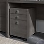 Bush Business Furniture Echo 3 Drawer Mobile File Cabinet, Charcoal Maple (KI60301-03)~#|#~sp172324590_sc7