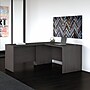 Bush Business Furniture Studio C 60"W L Shaped Desk with Return, Storm Gray (STC050SG)~#|#~sp172325040_sc7