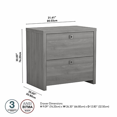 Bush Furniture Echo Lateral File Cabinet - Thumbnail 2