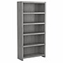 Bush Business Furniture Echo 5 Shelf Bookcase, Modern Gray (KI60404-03)~#|#~sp172325098_sc7