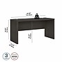 Bush Business Furniture Echo 60"W Credenza Desk, Charcoal Maple (KI60306-03)~#|#~sp172325445_sc7