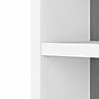 Bush Business Furniture Echo 5 Shelf Bookcase, Pure White/Modern Gray (KI60504-03)~#|#~sp172325497_sc7