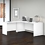 Bush Business Furniture Studio C 72"W L Shaped Desk with Return, White (STC049WH)~#|#~sp172325519_sc7