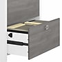 Bush Business Furniture Echo 2 Drawer Lateral File Cabinet, Pure White/Modern Gray (KI60502-03)~#|#~sp172325720_sc7