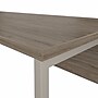 Bush Business Furniture Hybrid 72"W L Shaped Table Desk with Metal Legs, Modern Hickory (HYB026MH)~#|#~sp172325788_sc7