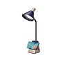 Sheffield Labs JAMES LED Desk Lamp, 18", Matte Blue/Gold (TL343Q)~#|#~sp172359040_sc7