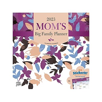 2023 StarGifts Mom's Big Family 12" x 12" Monthly Wall Calendar (9781975453381)
