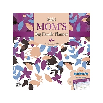 2023 StarGifts Mom's Big Family 12" x 12" Monthly Wall Calendar (9781975453381)
