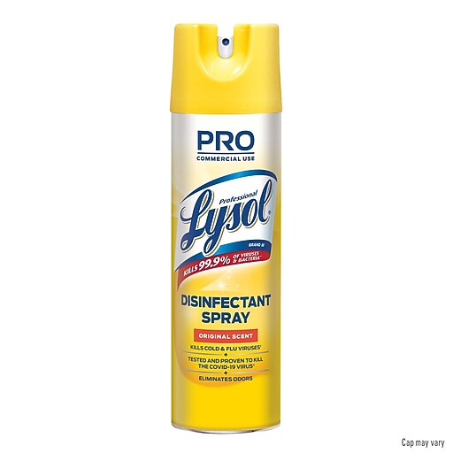 Lysol Professional Brand III Cleaner Disinfectant, Original, 19 Oz. (3624104650) Staples
