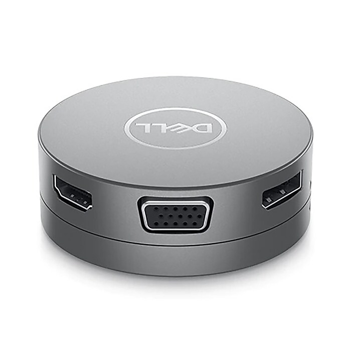 Dell 7-in-1 USB Type-C to Multiple Ports Adapter, Male to