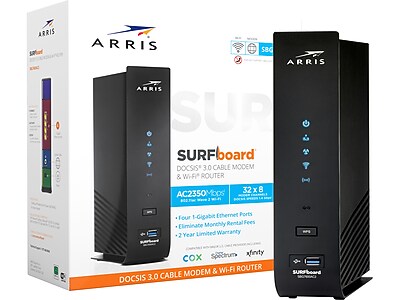 Arris SURFboard SBG7600AC2 Cable Modem & Wi-Fi Router - Thumbnail 2