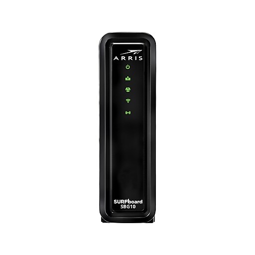 Arris SURFboard SBG10 Desktop DOCSIS 3.0 Cable Modem & WiFi Router