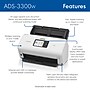 Brother ADS3300W Wireless Duplex Document Scanner, White/Black~#|#~sp172814853_sc7