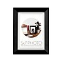 Enchante 5" x 7" Wood Picture Frame, Black (ST7H1657 BLK)~#|#~sp173044032_sc7