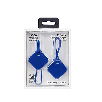 Vivitar MagVault AirTag Loop with Strap, Assorted Colors, 2/Pack (MAG4001ASST3524)