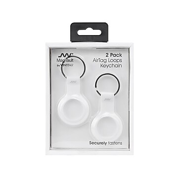 Vivitar MagVault AirTag Loop with Strap, Assorted Colors, 2