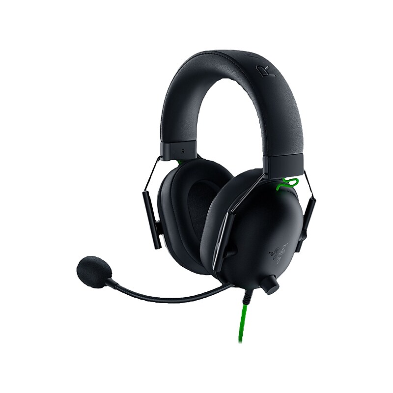 Razer BlackShark V2 X Noise Canceling Surround Sound Over-the-Ear Esports Gaming Headset, Black (RZ04-03240100-R3U1) image 1