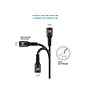LAX Gadgets Lightning to USB Cable for iPhone/iPad/iPod touch, Black (LX-4BK)~#|#~sp173205040_sc7