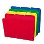 Smead Poly File Folder, 1/3-Cut- Tab Letter Size, Assorted Colors, 24/Box (10500)~#|#~sp173280010_sc7