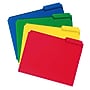 Smead Poly File Folder, 1/3-Cut- Tab Letter Size, Assorted Colors, 24/Box (10500)~#|#~sp173280011_sc7