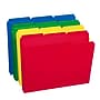 Smead Poly File Folder, 1/3-Cut- Tab Letter Size, Assorted Colors, 24/Box (10500)~#|#~sp173280058_sc7