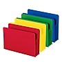 Smead Heavy Duty Poly File Pockets, 3.5" Expansion, Legal Size, Assorted, 4/Box (73550)~#|#~sp173280354_sc7