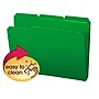 Smead Poly File Folder, 1/3-Cut- Tab Letter Size, Green, 24 per Bx (10502)~#|#~sp173280419_sc7