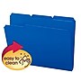 Smead Poly File Folder, 1/3-Cut- Tab Letter Size, Blue, 24/Bx (10503)~#|#~sp173280431_sc7
