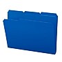 Smead Poly File Folder, 1/3-Cut- Tab Letter Size, Blue, 24/Bx (10503)~#|#~sp173280435_sc7