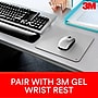 3M™ Precise™ Foam Non-Skid Mouse Pad, White Bitmap (MP114-BSD1)~#|#~sp173281581_sc7