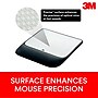 3M™ Precise™ Mouse Pad with Gel Wrist Rest, Interlace, Optical Mouse Performance, Battery Saving Design (MW85B)~#|#~sp173281593_sc7