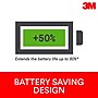 3M™ Precise™ Mouse Pad with Gel Wrist Rest, Interlace, Optical Mouse Performance, Battery Saving Design (MW85B)~#|#~sp173281594_sc7