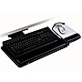 3M Knob Adjust Keyboard Tray, 26.75" x 10.5" Adjustable Platform, 17.75" Track, Black, Wrist Rest and Mouse Pad (AKT80LE)~#|#~sp173281771_sc7