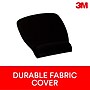 3M Mouse Pad with Foam Wrist Rest, Black, Durable Fabric Cover, Anti-microbial Product Protection (MW209MB)~#|#~sp173281802_sc7