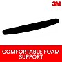 3M™ Foam Wrist Rest for Keyboards, Black, Durable Fabric Cover, Anti-microbial Product Protection (WR209MB)~#|#~sp173281853_sc7