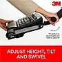 3M™ Easy Adjust Keyboard Tray, 26.75" x 10.5" Adjustable Platform, 23" Track, Black, Wrist Rest and Mouse Pad (AKT150LE)~#|#~sp173281860_sc7