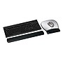 3M™ Precise Vertex Mouse Pad with Gel Wrist Rest, Non-Skid Base, Black/Silver (MW310LE)~#|#~sp173281912_sc7