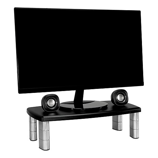 3M™ Adjustable Monitor Stand, Holds up to 40 lbs. Height Adjustable