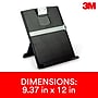 3M Document Stand with Clip & Guide Bar, Black (DH340MB)~#|#~sp173282463_sc7