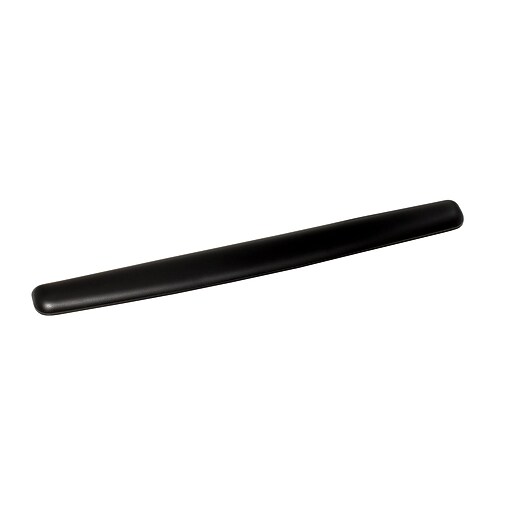 3M™ Gel Wrist Rest for Keyboard and Mouse, Black, Easy Clean Cover