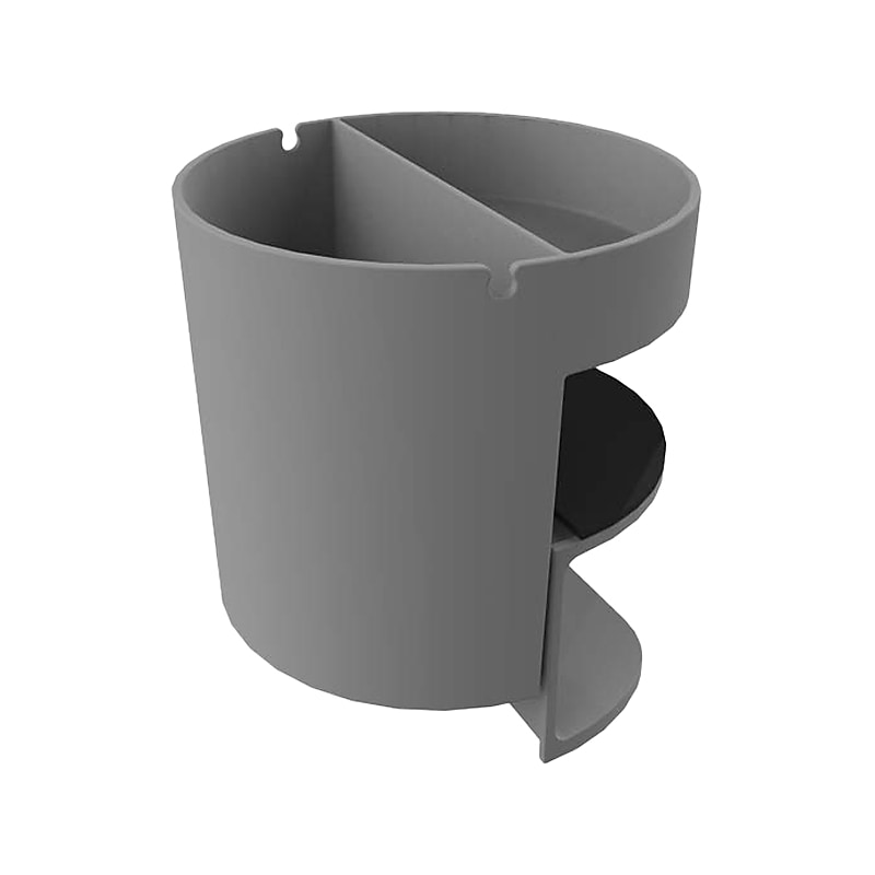 Deflect-O Standing Desk ABS Plastic Small Desk Organizer, Gray (400001) image 1