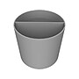 Deflect-O Standing Desk ABS Plastic Small Desk Organizer, Gray (400001)~#|#~sp173282961_sc7