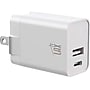 LAX Gadgets USB Wall Charger for Most Smartphones, White (PD20WQCWH)~#|#~sp173283008_sc7