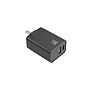 LAX Gadgets USB-A/USB-C Wall Charger, 20W, Black (PD20WQCBK)~#|#~sp173283014_sc7