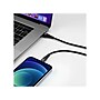 LAX Gadgets Lightning to USB-C Cable for iPhone/iPad/iPod Touch, Black (MFIUSBC3FT-BLK)~#|#~sp173283021_sc7